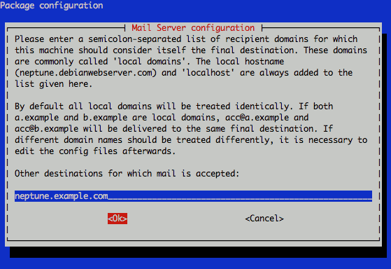 Exim destination domains configuration on Ubuntu 10.04.